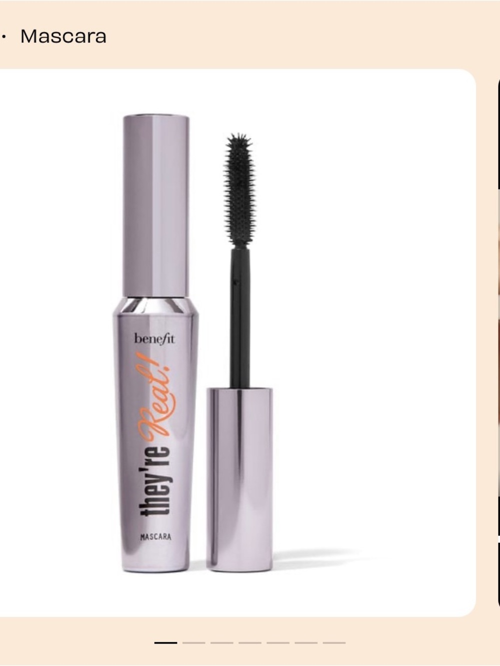 They're Real! Magnetic Lengthening Benefit Mascara — Supercharged Black